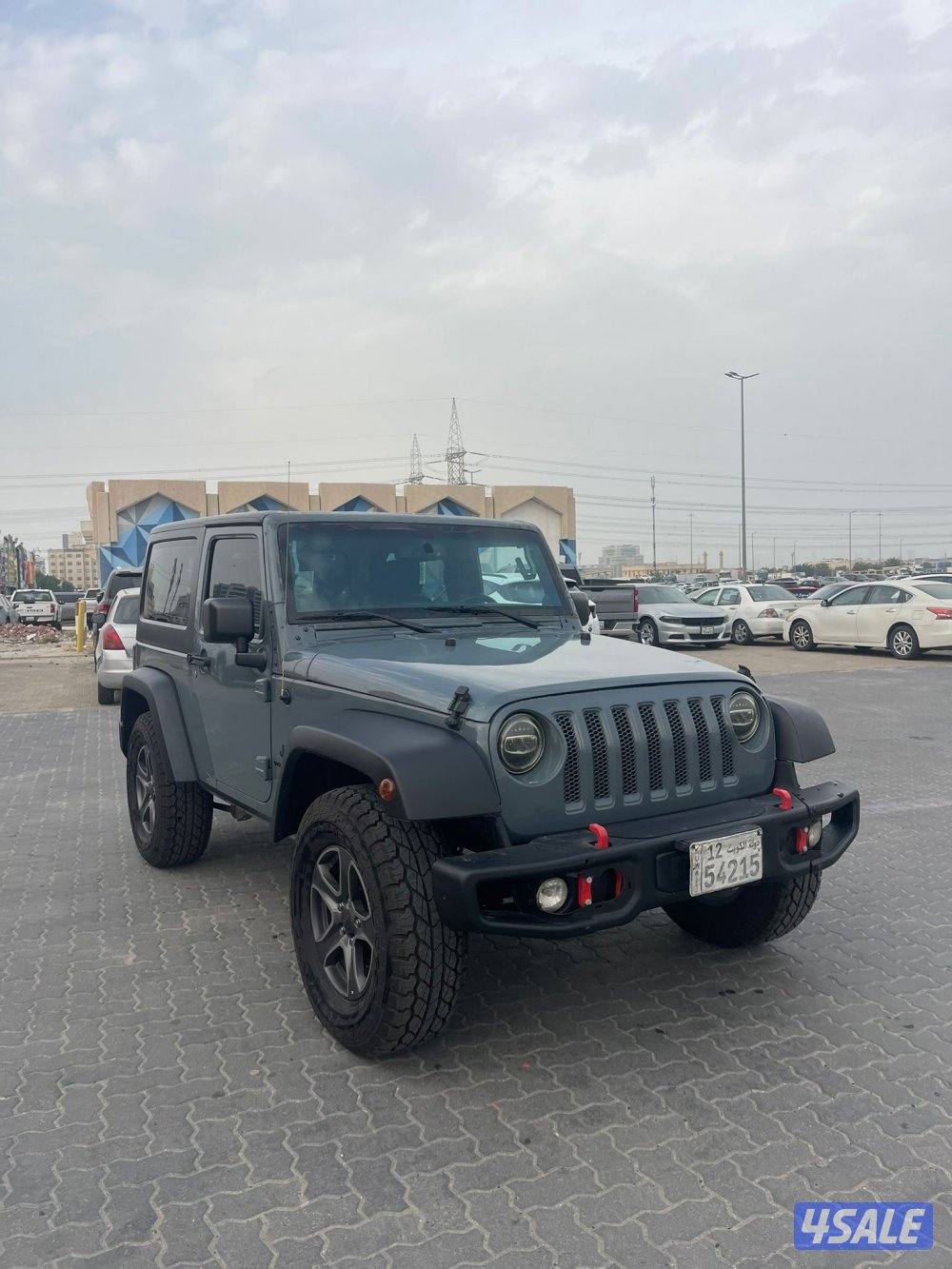 رانجلر موديل 2014 شرط الفحص قير مكينه شاصي مو جيد.1