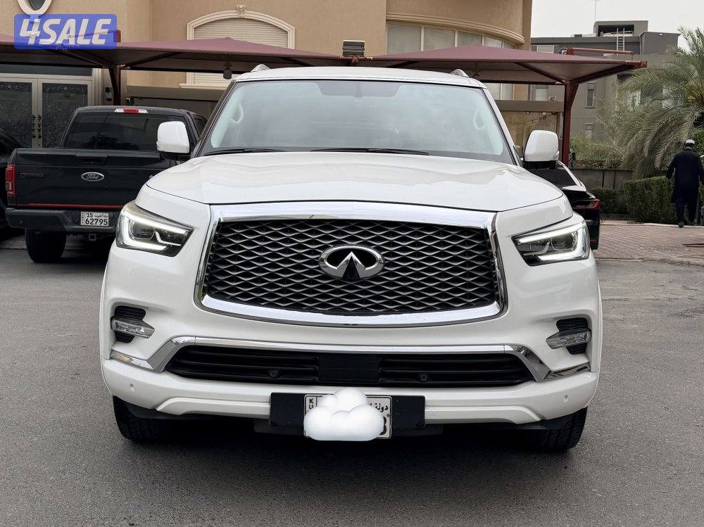 انفينيتي QX 80 بحالة ممتازه3