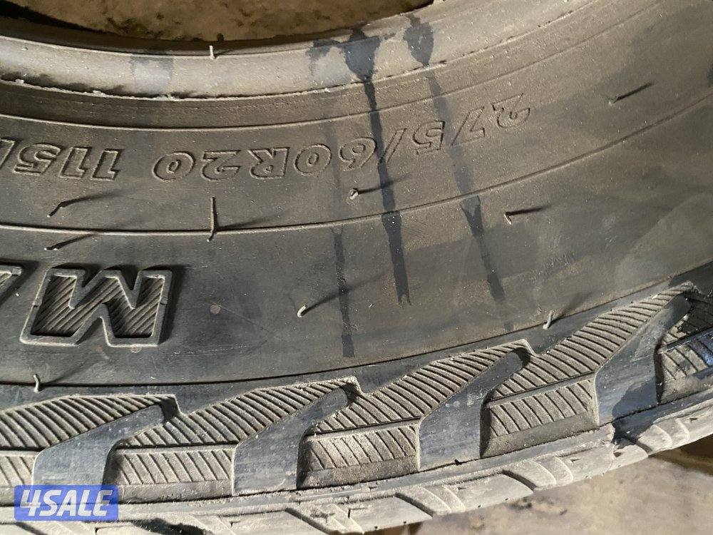 لبيع تواير جديدة عدد 2 مقاس 20/60/2755