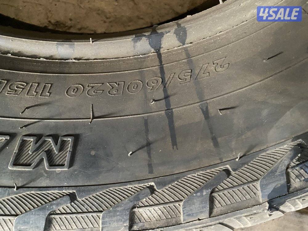 لبيع تواير جديدة عدد 2 مقاس 20/60/2756