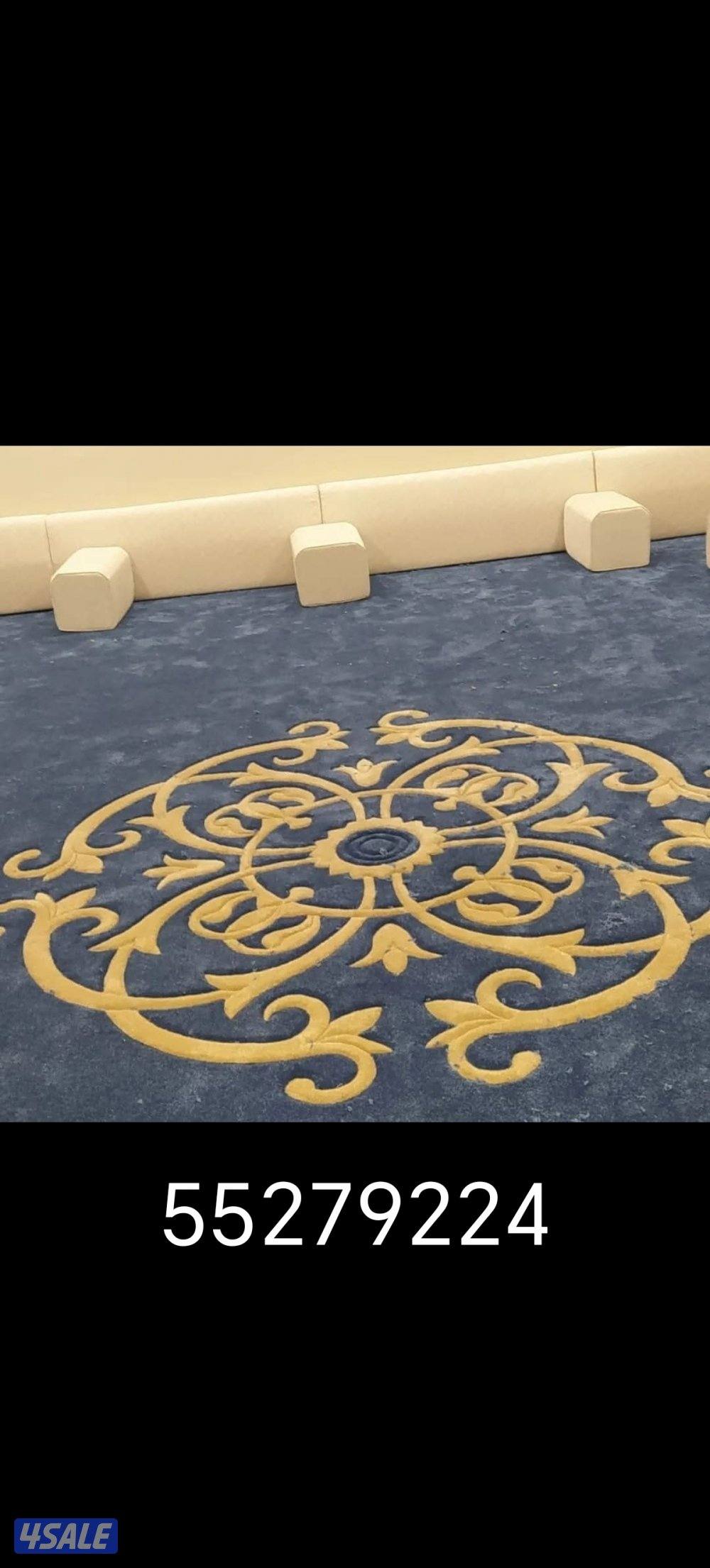 تركيب سجاد مكيت زوالي باركيه بلاستيك مساند ضهر ستاير رول ثيل مكاتب ول8