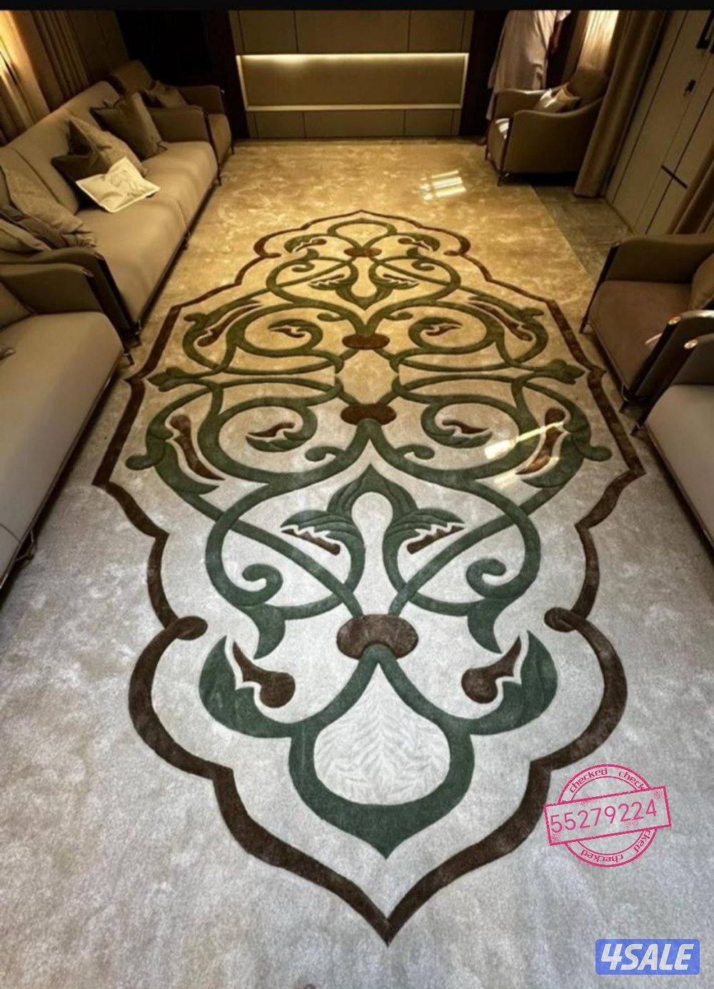 تركيب سجاد مكيت زوالي باركيه بلاستيك مساند ضهر ستاير رول ثيل مكاتب ول9