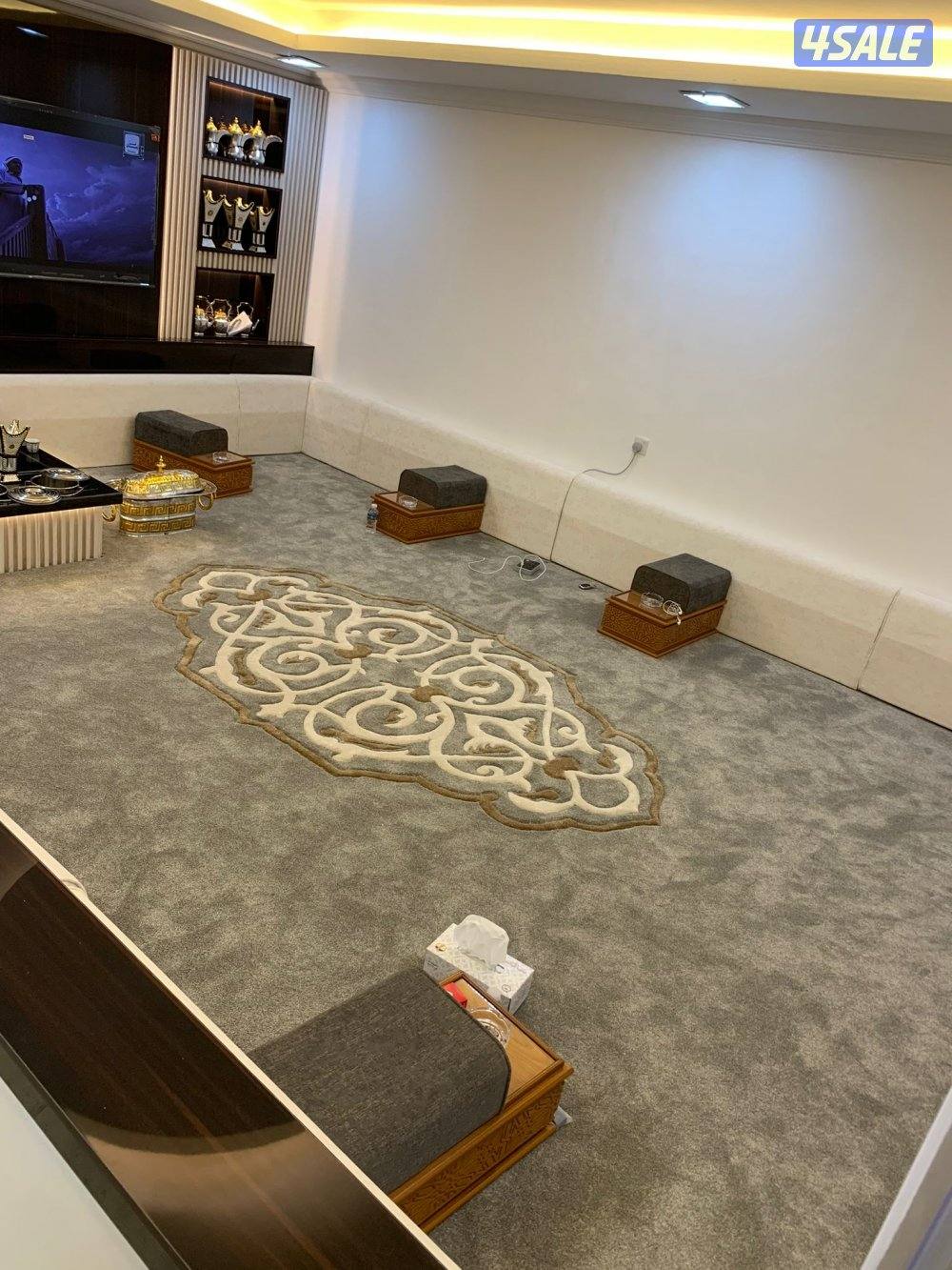 تركيب سجاد مكيت زوالي باركيه بلاستيك مساند ضهر ستاير رول ثيل مكاتب ول15