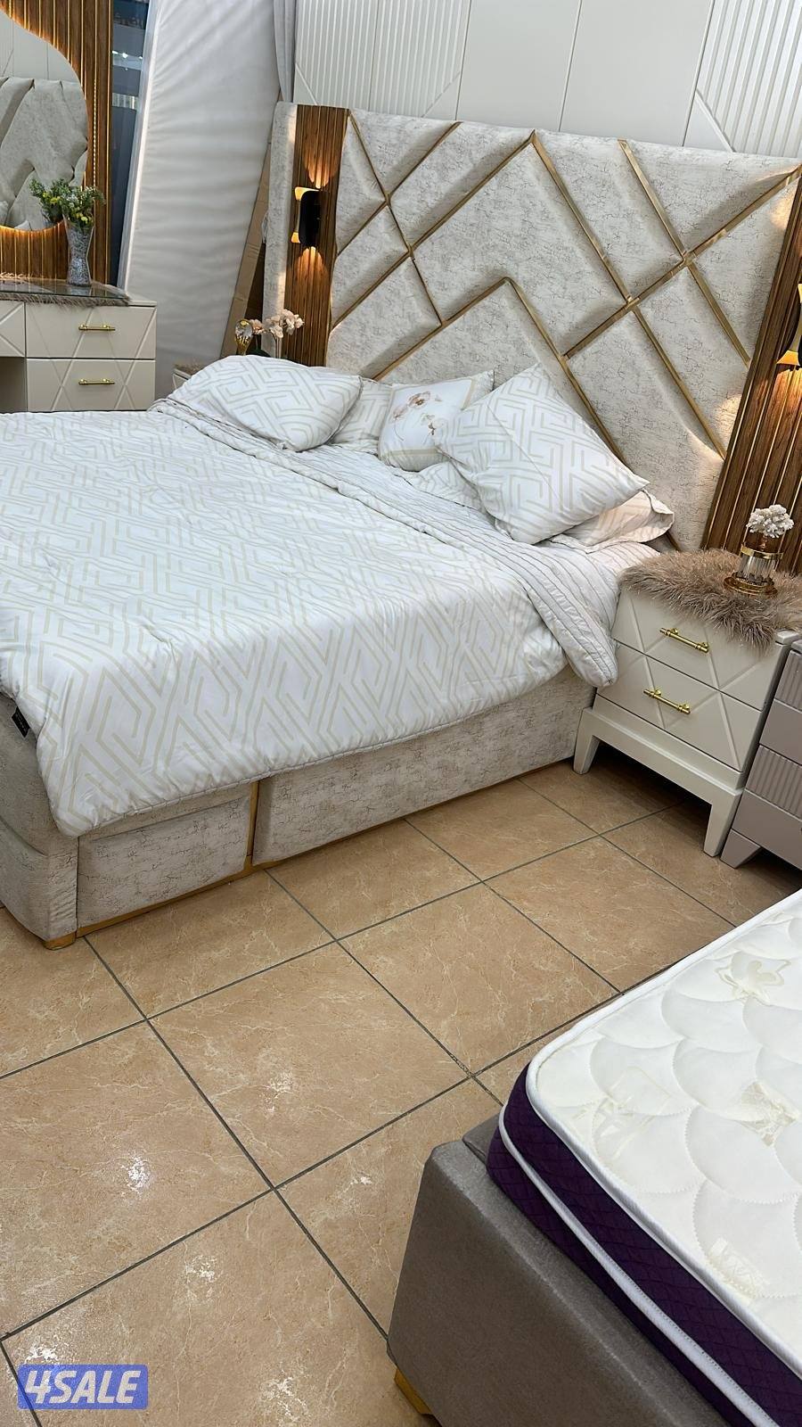 غرف نوم احدث التصميم و سراير طبيه وفرشات طيب4