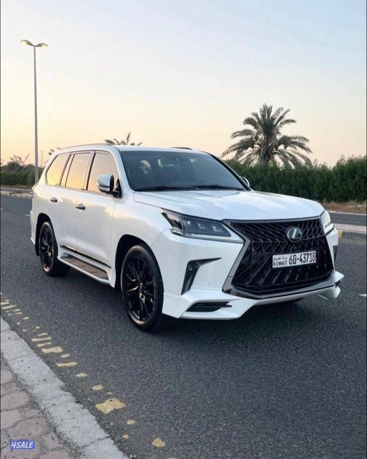 لكزس LX570 ٢٠٢٠ وارد قطر عداد ٢٥٩ ألف شرط الفحص صبغ وكاله كامل مواصفات1