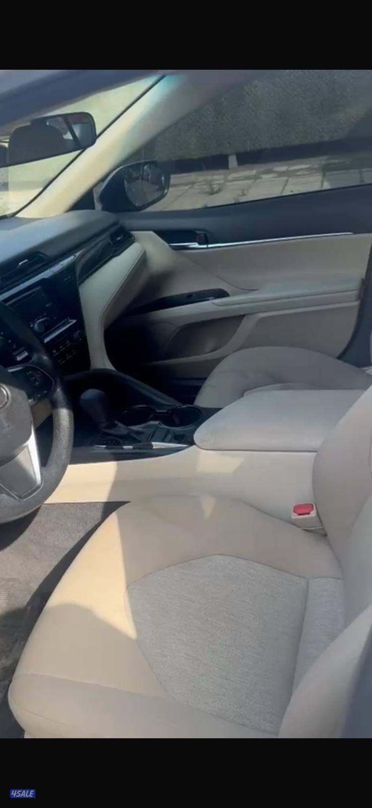 كامري LE ٢٠٢٠ الساير عداد ٢١١ ألف شرط الفحص قير مكينه شاصي البدي ٣ قطع2