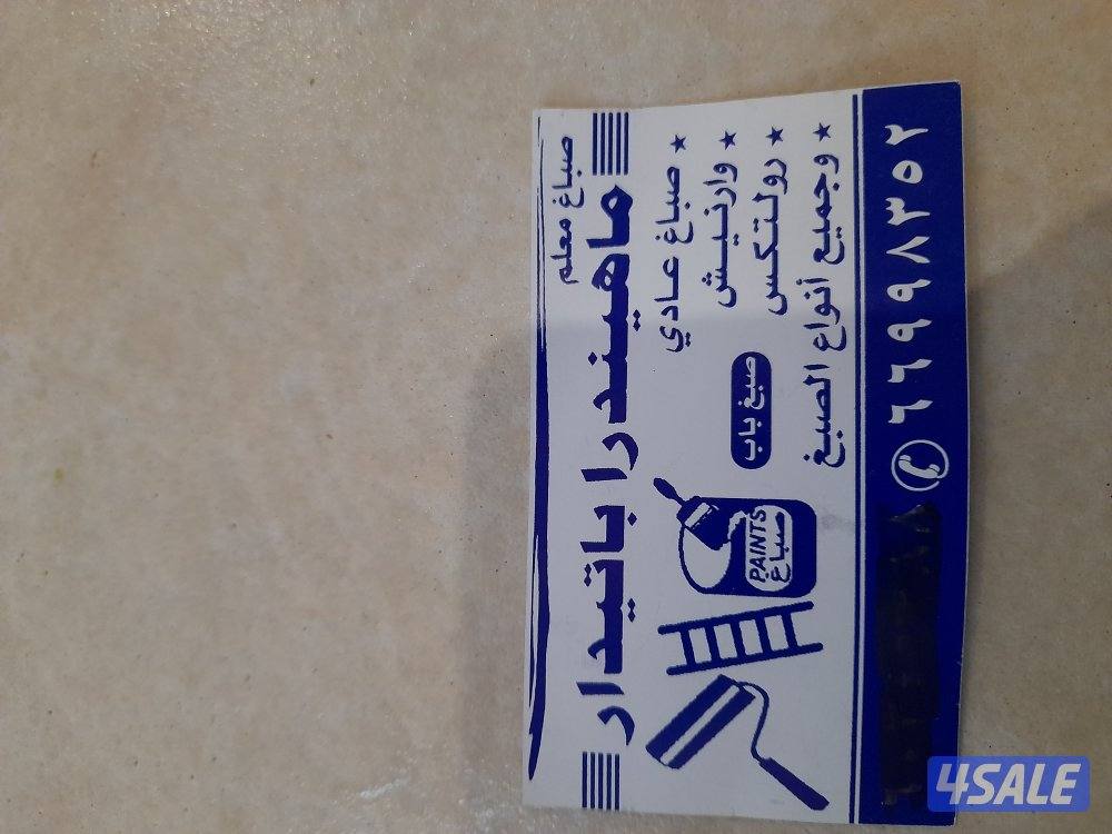 Wall painter and wood painter0