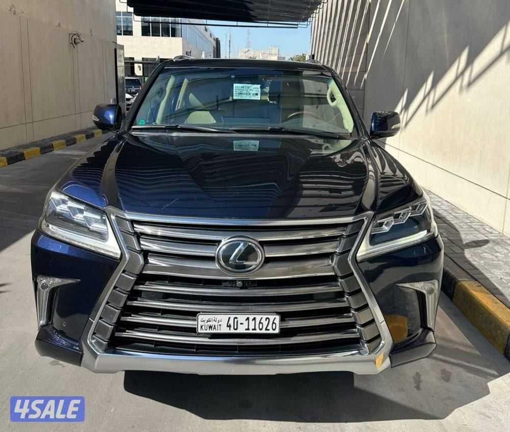 لكزس LX570 ٢٠١٦ الساير عداد ٢١٠ ألف شرط الفحص صبغ وكاله كامل مواصفات0