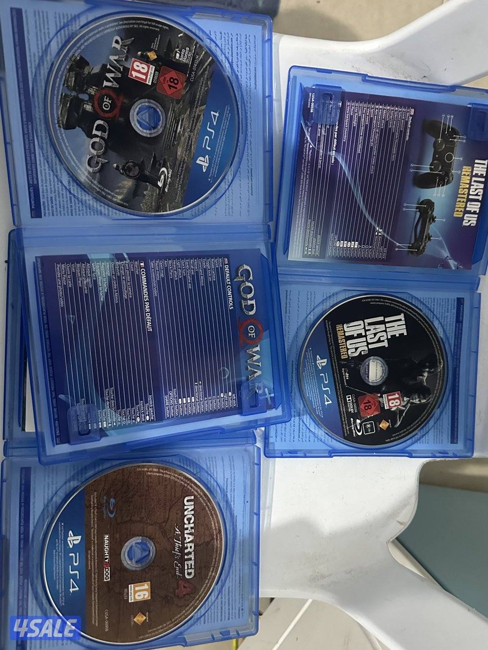 للبيع 7 العاب بلاستيشن مميزه وفي حاله ممتازه1