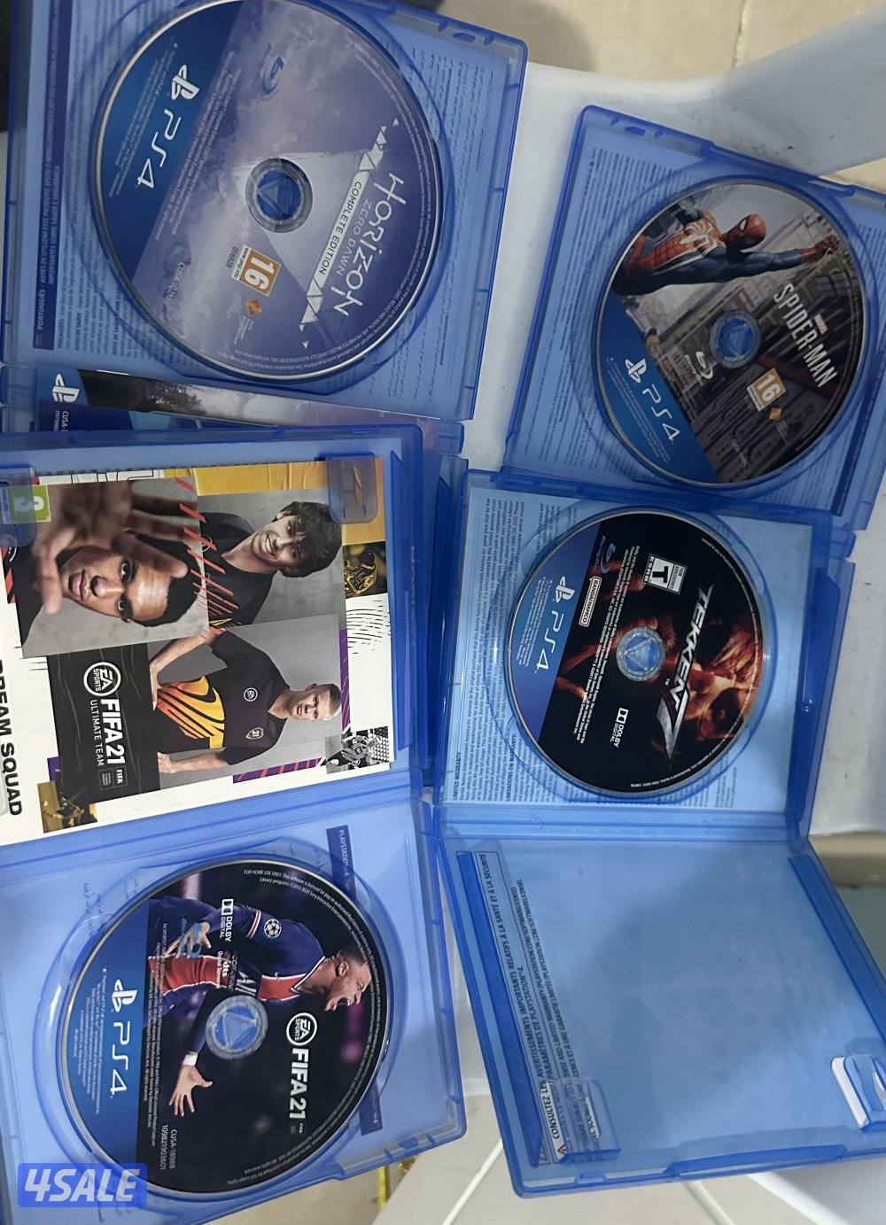 للبيع 7 العاب بلاستيشن مميزه وفي حاله ممتازه2