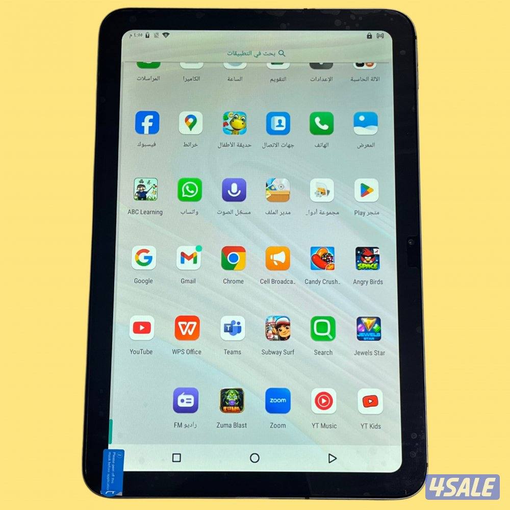 جديد تابلت شاشة كبيرة 10 انش ازرق او فضي1