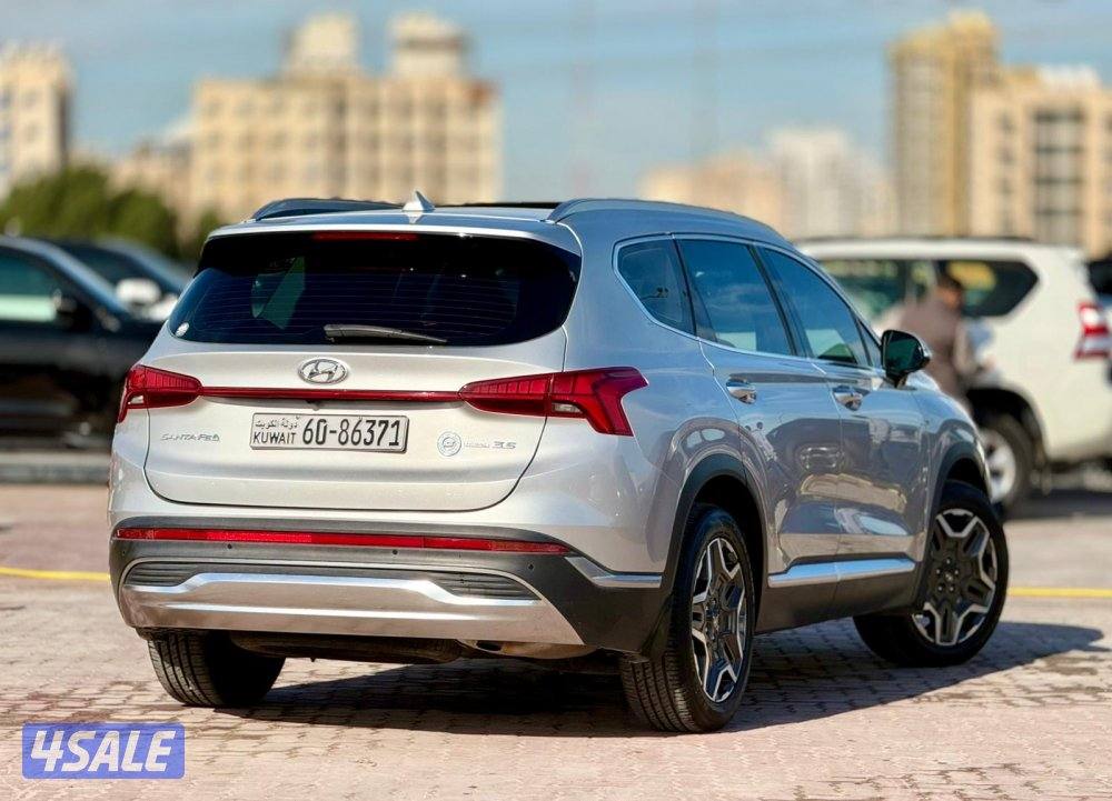 هيونداي سنتافي اعلى المواصفات 2022 صبغ الوكاله3