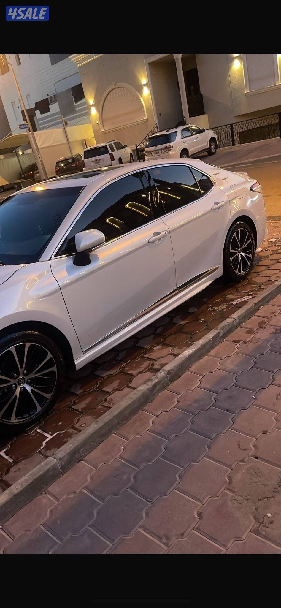 للبيع كامري موديل ٢٠١٩ سبورت 4 سلندر صبغ وكاله شرط الفحص المالك الاول0