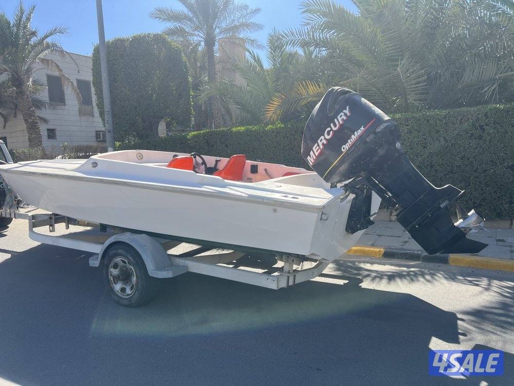 بيعه سريعه وسمحه للبيع طراد هوك محرك ميركوري 2015 نظيف استعمال خفيف1