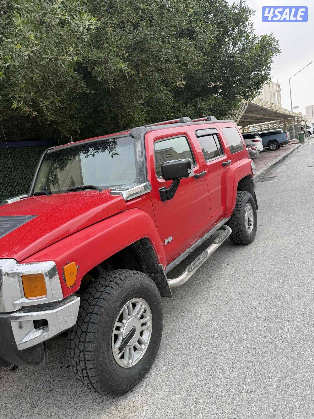 للبيع همر H3 2006 عداد 127 الف صبغ وكالة عدا قطعة واحدة4