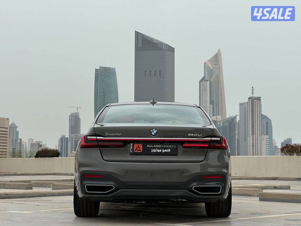 بي ام دبليو740Li كتM موديل2020 عداد85الف وارد الغانم سيرفس منتظم3