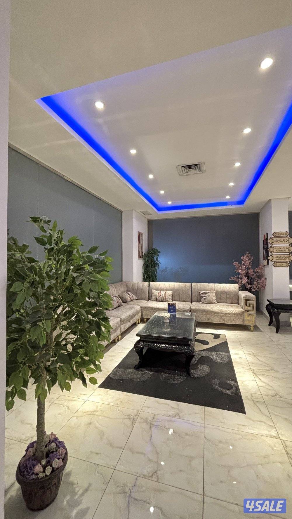 غرفتين و صالة مفروشة بالكامل مع لوبي مجهز10