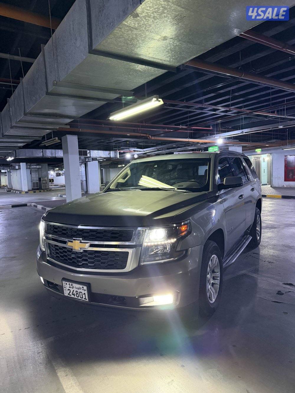 للبيع تاهو 2017 شرط الفحص قير ماكينة شاصي صبغ الوكاله تم تبديل جميع ال2