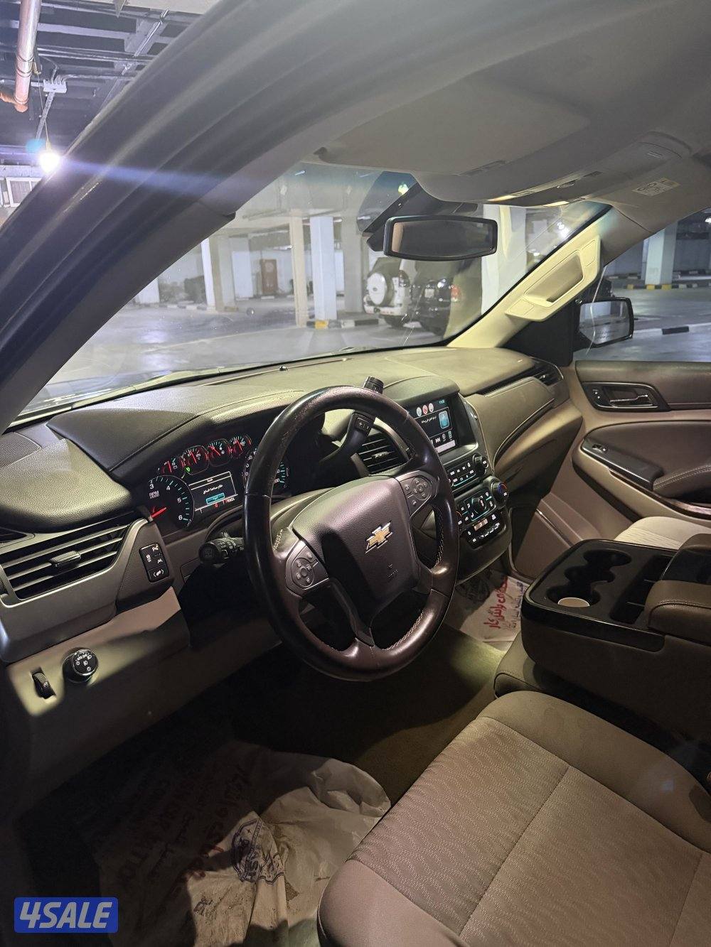 للبيع تاهو 2017 شرط الفحص قير ماكينة شاصي صبغ الوكاله تم تبديل جميع ال6