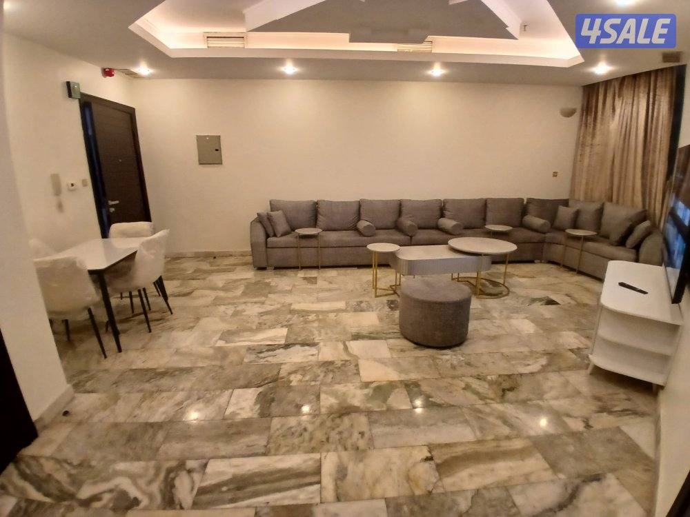 شقه مفروشة للايجار غرفتين وصاله وثلاث حمامات ومطبخ4