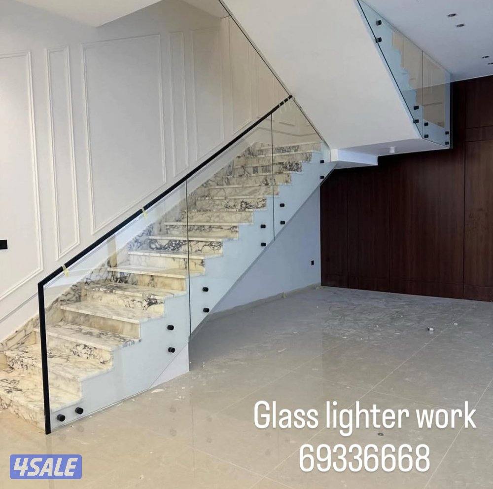 Aluminum glass shutters work5