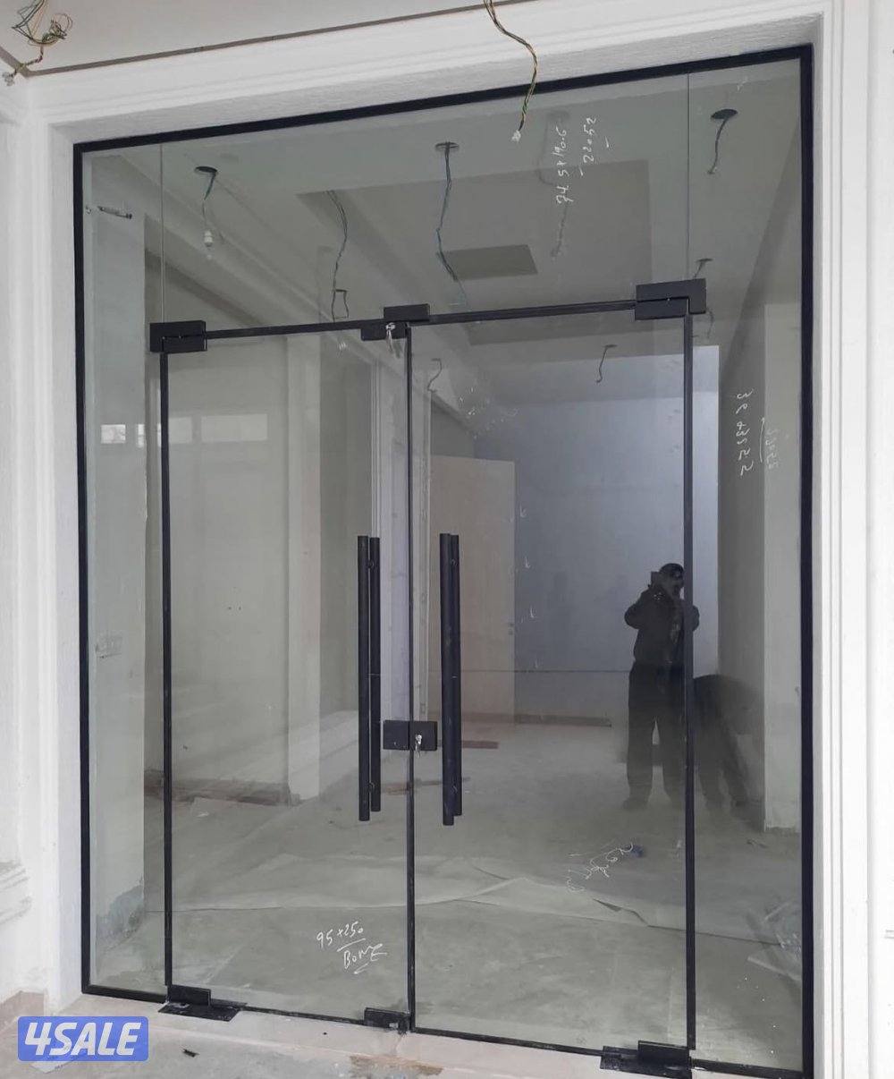 Aluminum glass shutters work14