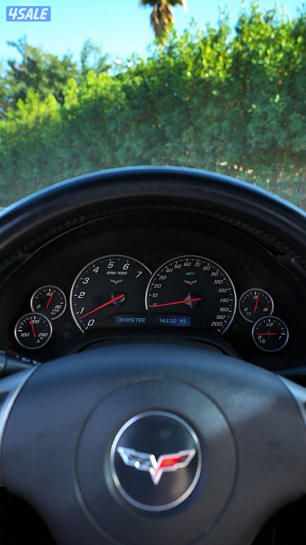 CORVETTE C6 LS3 _2011 صبغ الوكالة10