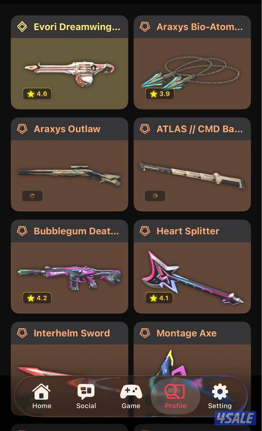 حساب فالورانت valorant account0