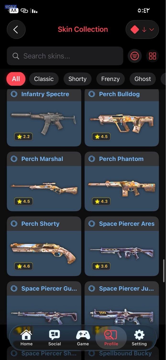 حساب فالورانت valorant account8