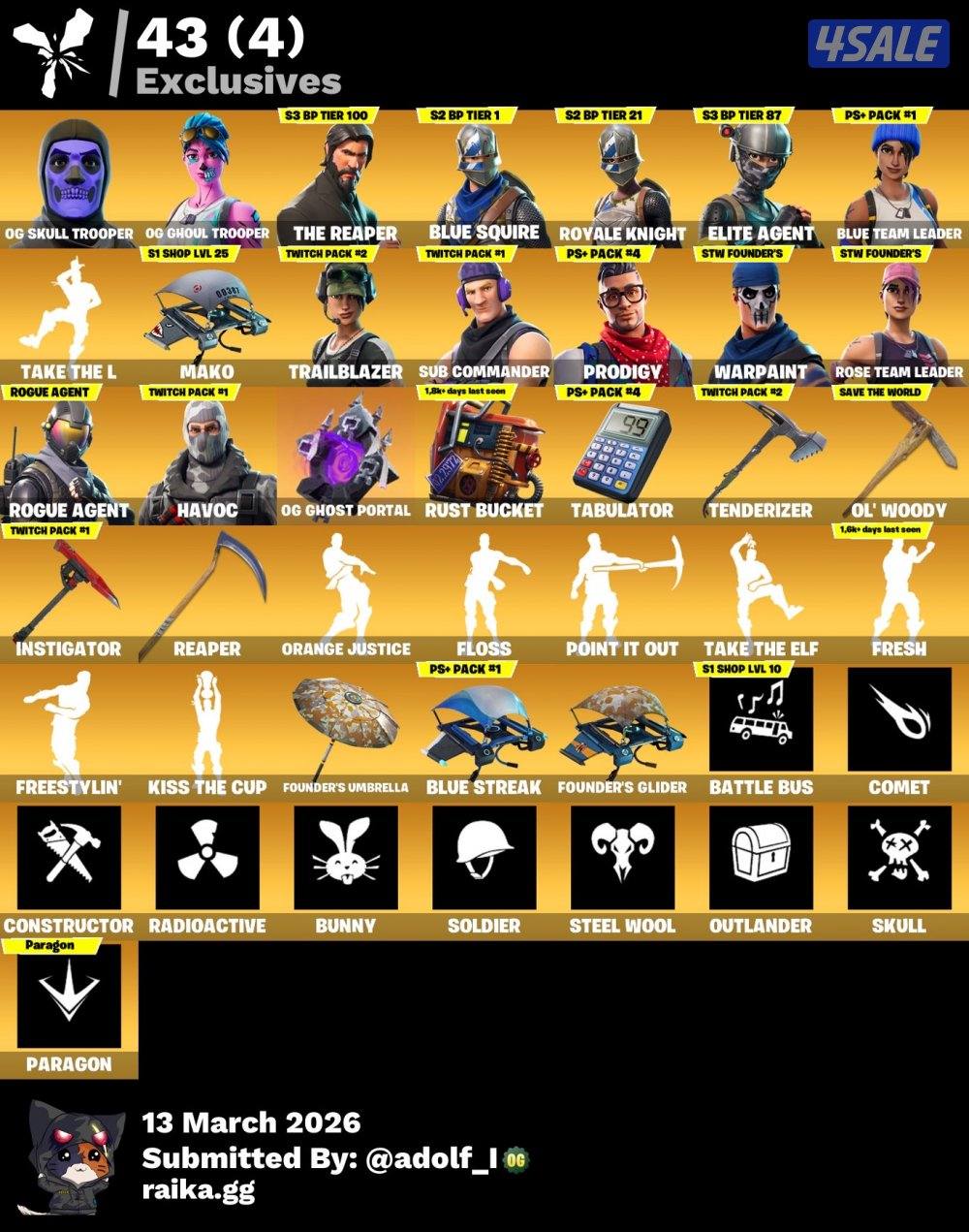 حساب فورت جدا نادر0