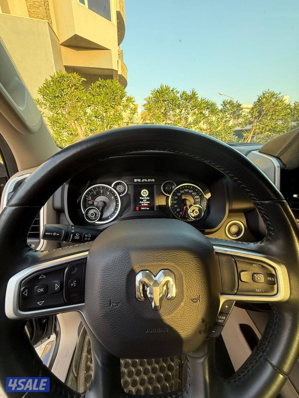 دوج رام بيغ هورن موديل ٢٠١٩ عداد ٧٩ الف وكالة6