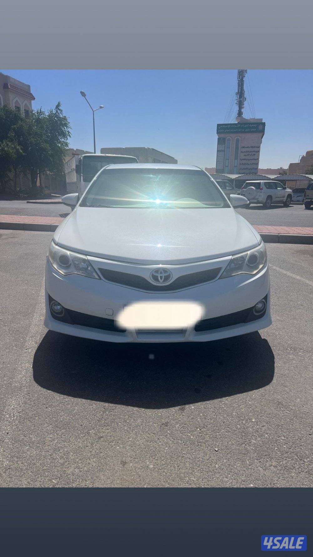 للبيع كامري مديل 2012  كاميره فحص مكينه قير شاصي5