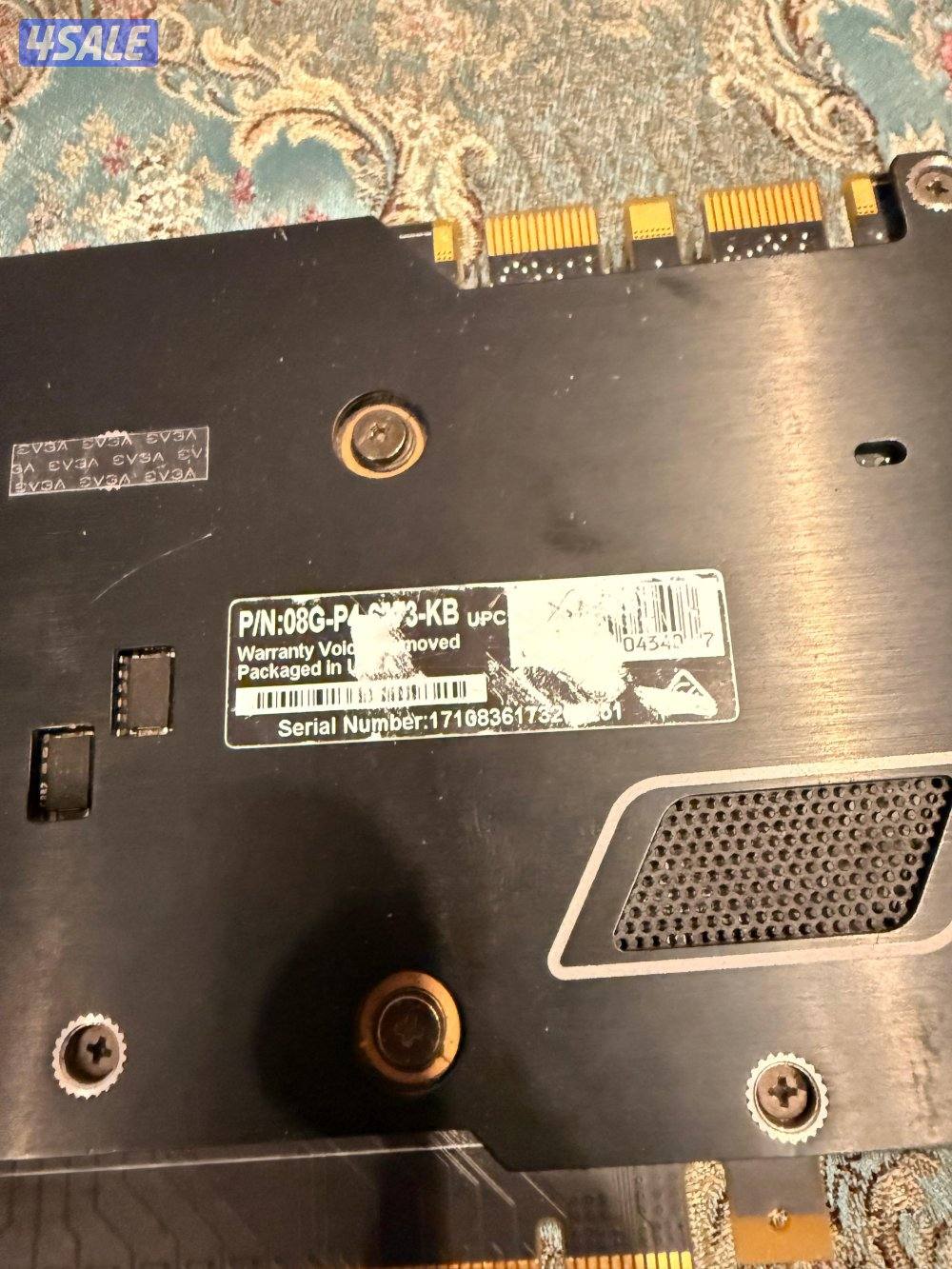 EVGA GTX 1070 SC 8GB working good1