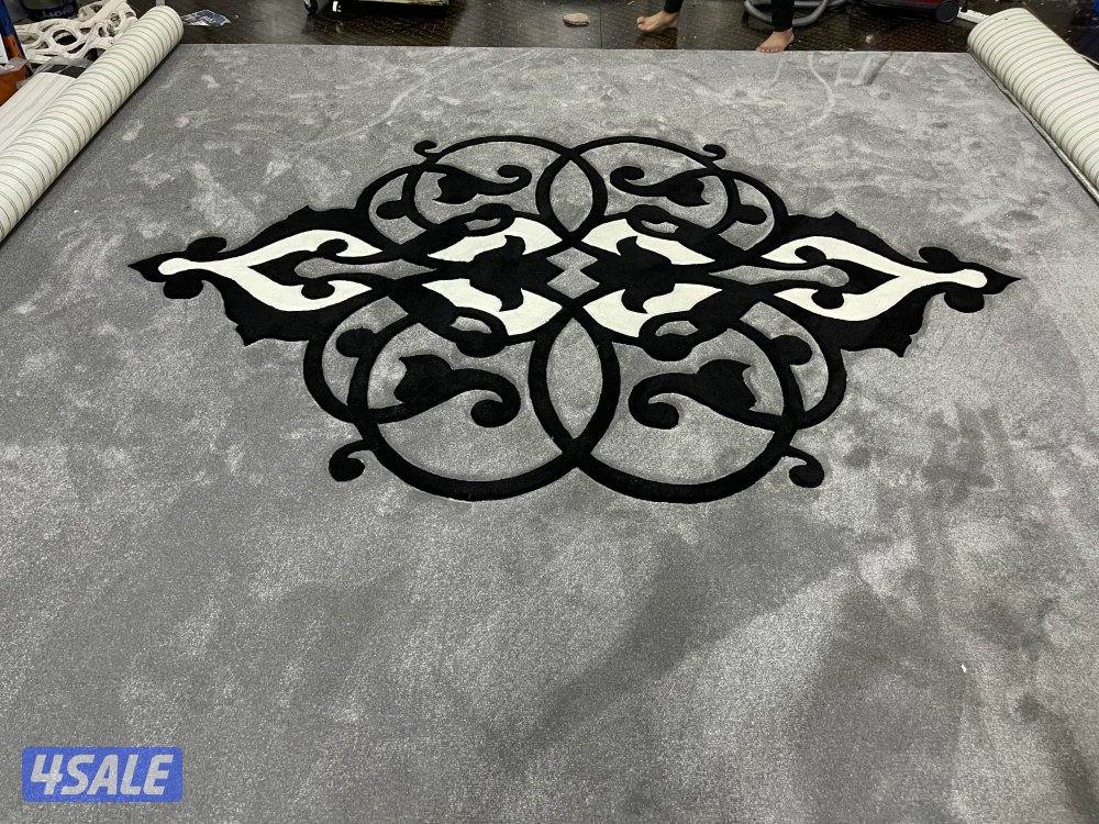 سجاد ساده ومشجر تركي سماكات متعدده وجميع الالوان +تفصال مساند3