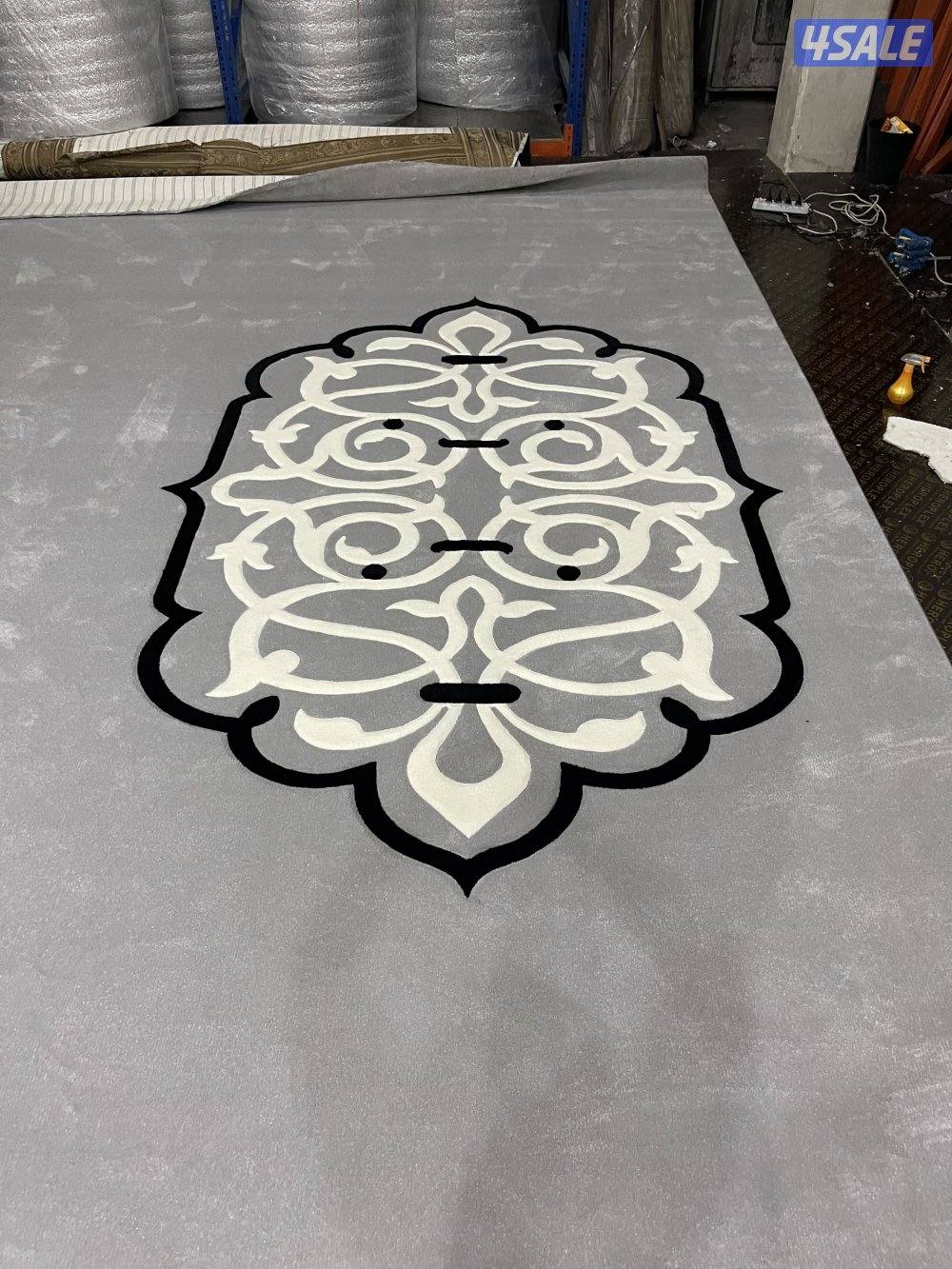 سجاد ساده ومشجر تركي سماكات متعدده وجميع الالوان +تفصال مساند13