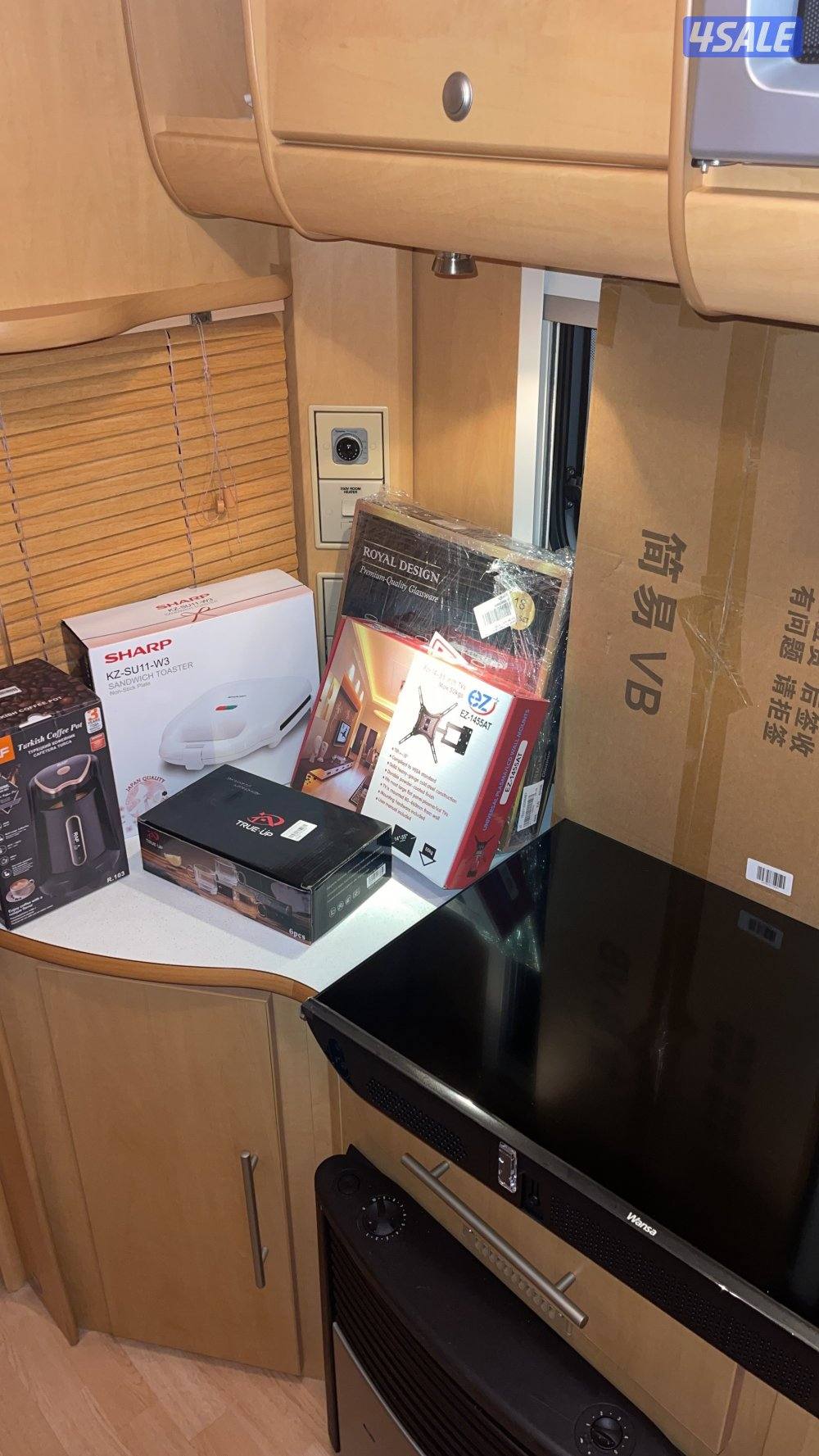 كرفان اوروبي غير مستخدم يتحرك بالريموت12