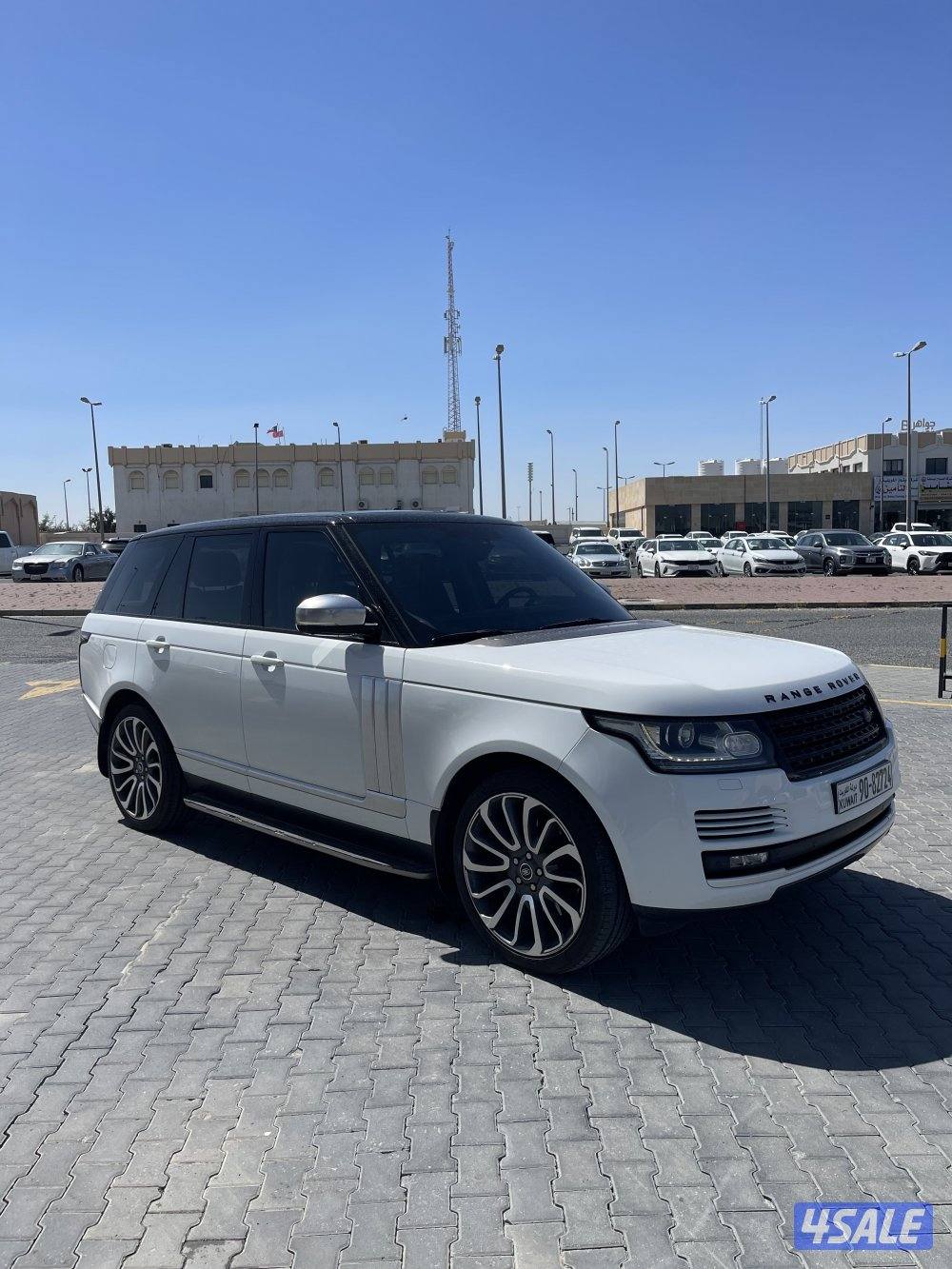رنج روفر سوبر تشارج 2014 وارد قطر صبغ الوكاله شرط الفحص1