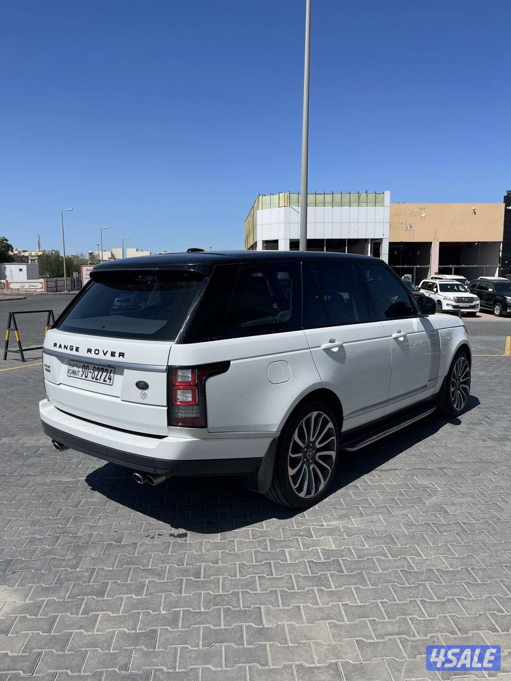 رنج روفر سوبر تشارج 2014 وارد قطر صبغ الوكاله شرط الفحص2