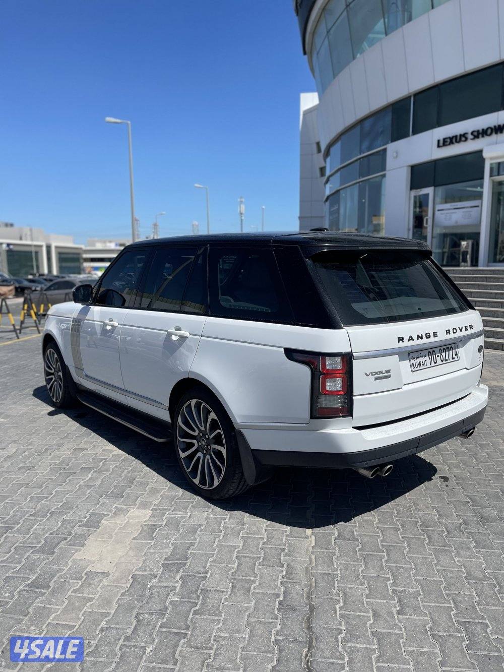 رنج روفر سوبر تشارج 2014 وارد قطر صبغ الوكاله شرط الفحص4