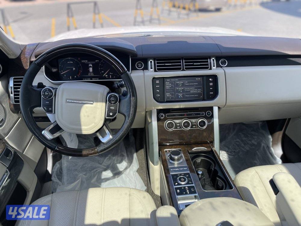 رنج روفر سوبر تشارج 2014 وارد قطر صبغ الوكاله شرط الفحص5