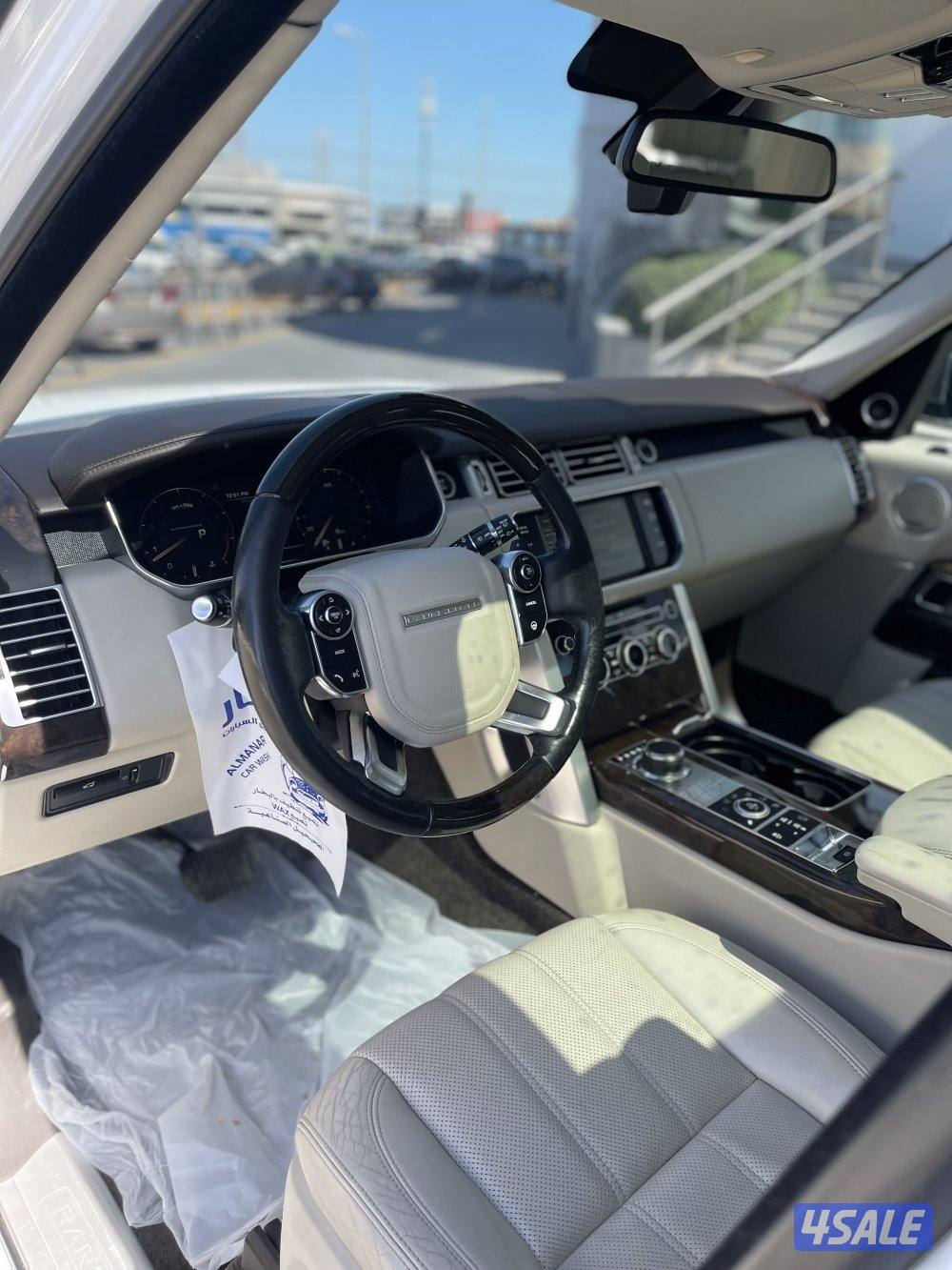 رنج روفر سوبر تشارج 2014 وارد قطر صبغ الوكاله شرط الفحص10