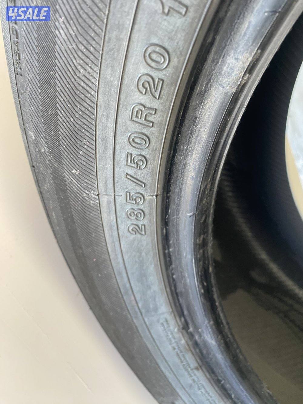 طقم توايرمستعمل يوكاهاما عدد4مقاس 20/50/285/صنع 20252