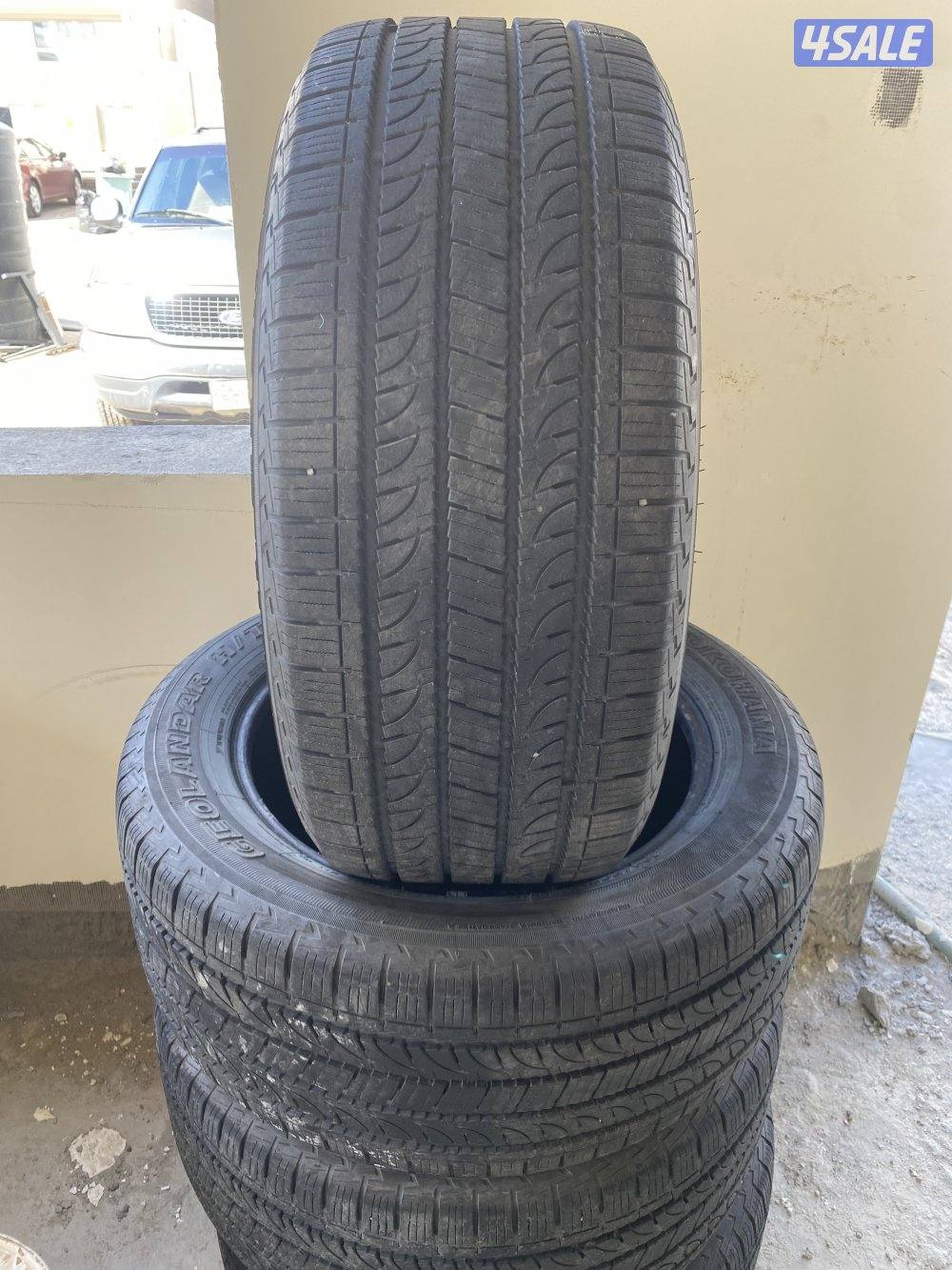 طقم توايرمستعمل يوكاهاما عدد4مقاس 20/50/285/صنع 20257