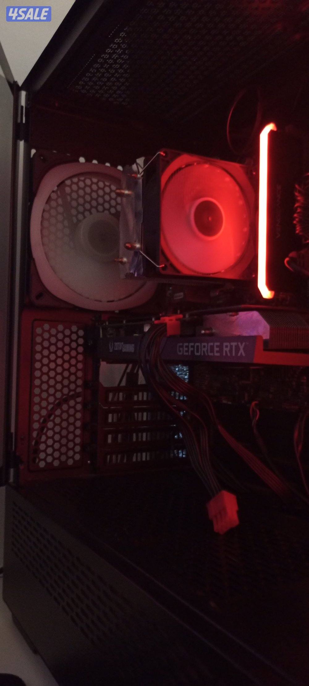 Gaming Pc RTX 3060 with 180 hz monitor and keyboard and mouse1