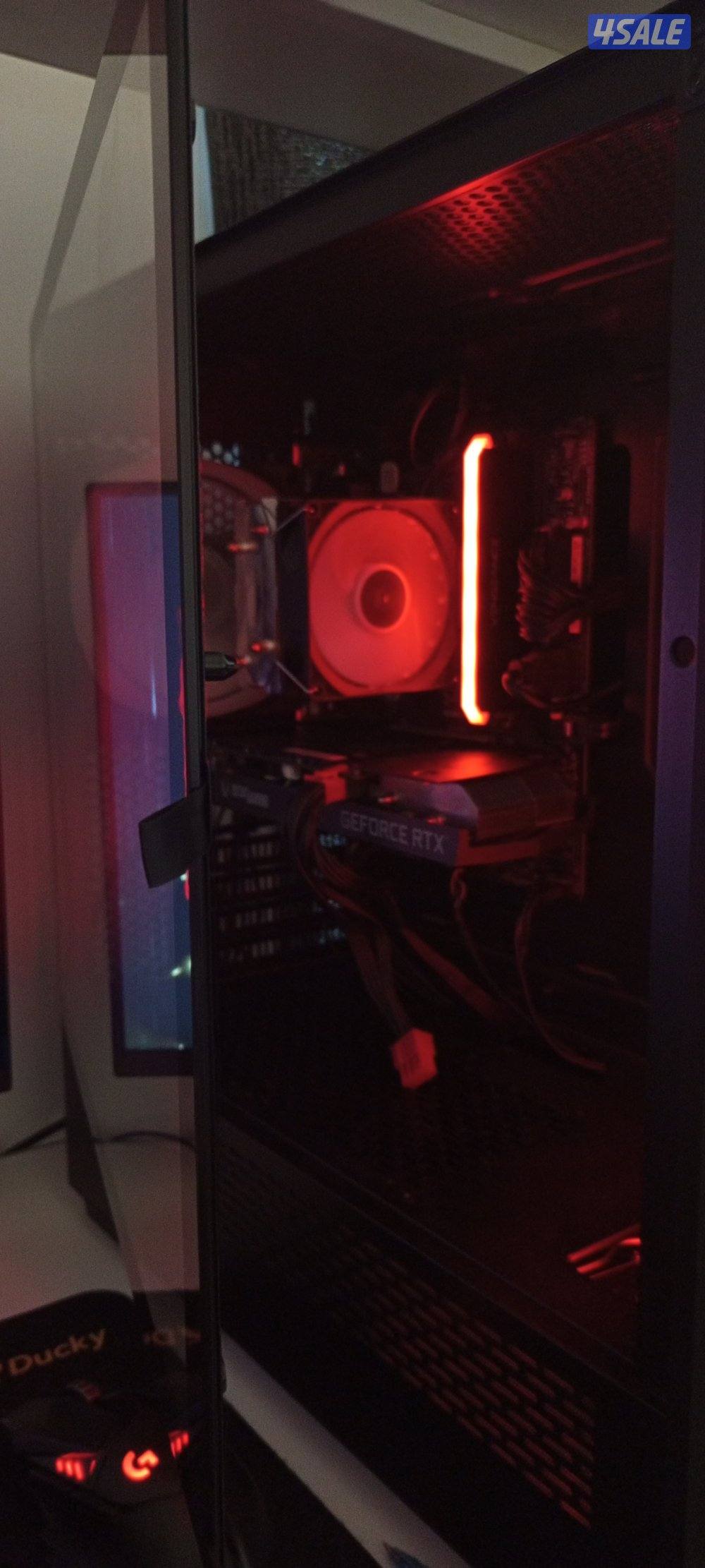 Gaming Pc RTX 3060 with 180 hz monitor and keyboard and mouse2