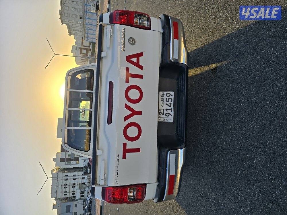 هايلكس ٢٠٢٣ عداد ٢٣ الف فقط صبغ الوكاله3