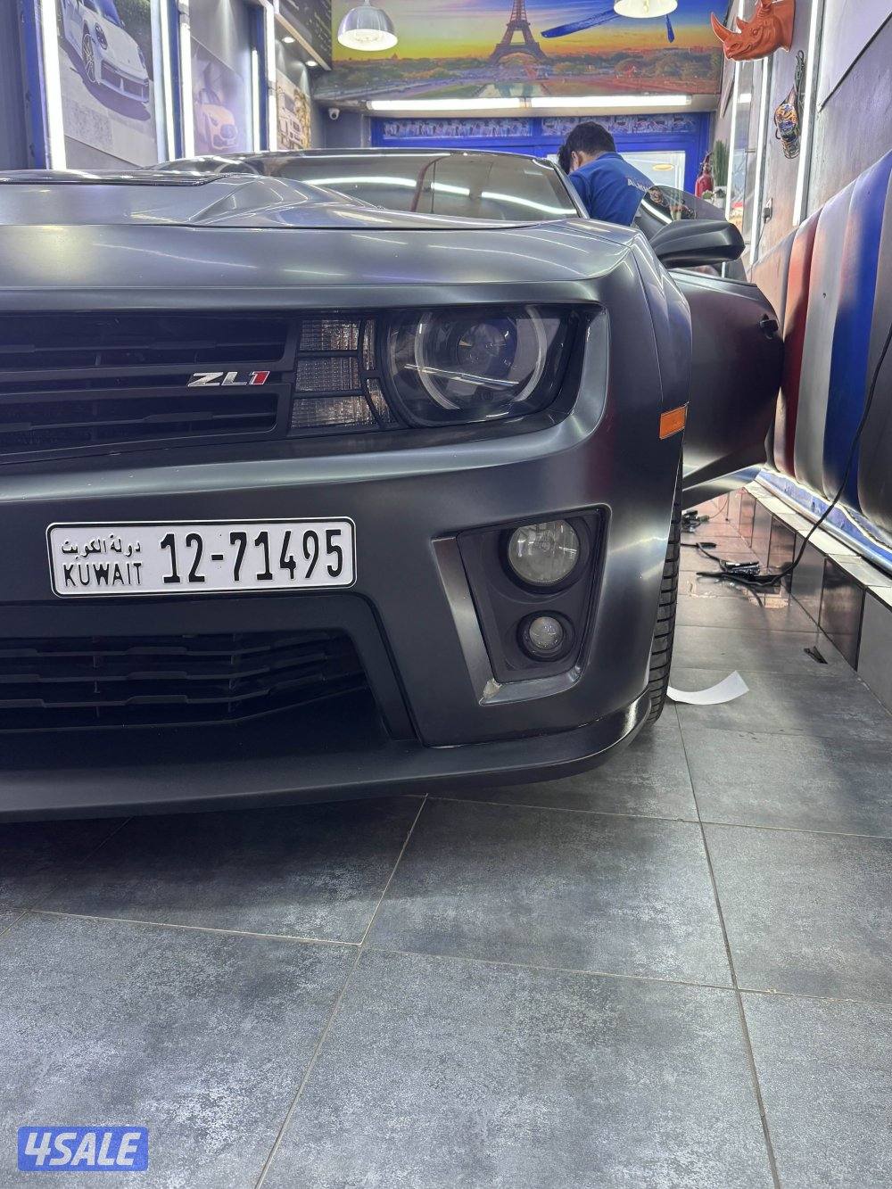 للبيع او للبدل  كمارو ZL1 بحاله الوكاله4