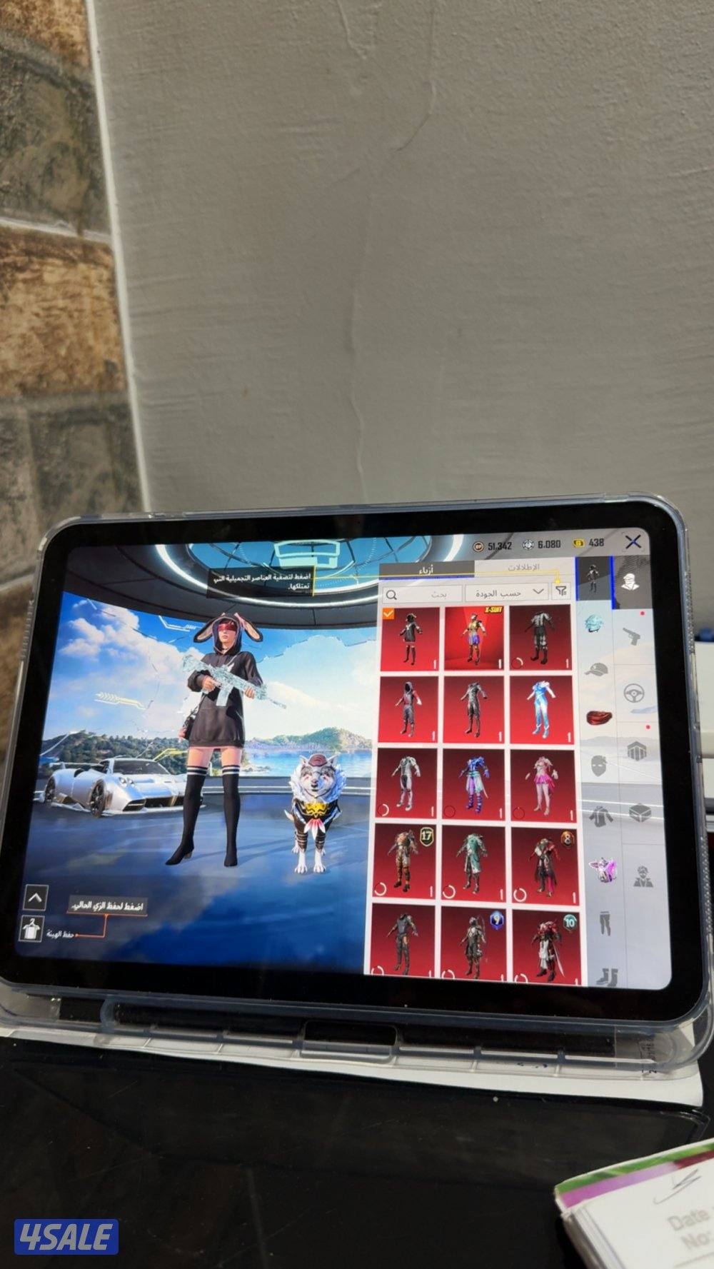 حساب ببجي للبيع فلل نوادر فيس البنت و الشعر و سيارة باجاني ميثك و دودج2