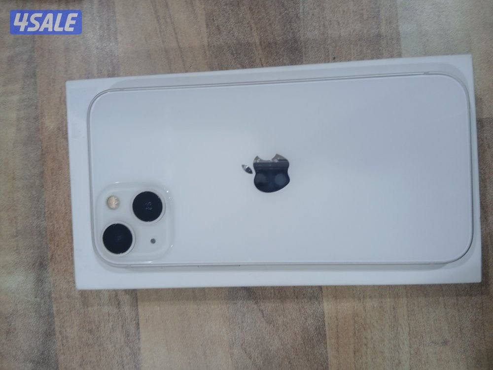 ايفون ١٣ عادي ١٢٨ بطاريه ٩٠ معاه الكرتونه  والوير الأصلي1