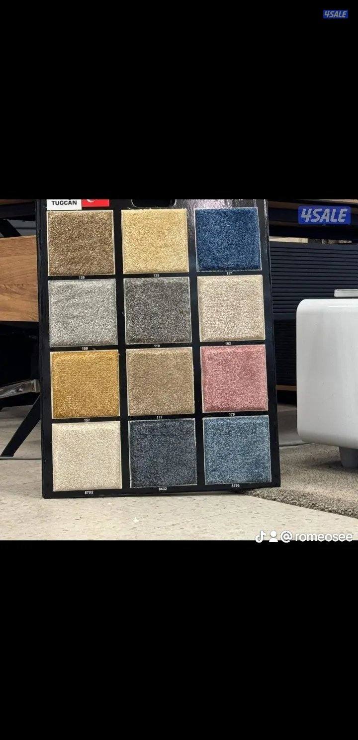 سجاد قص تركي باركيه رول بلاستيك9